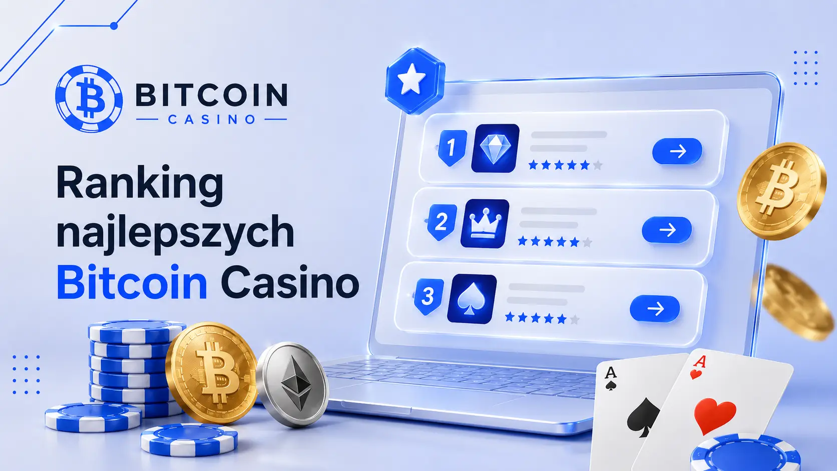Ranking najlepszych Bitcoin Casino w 2026 roku