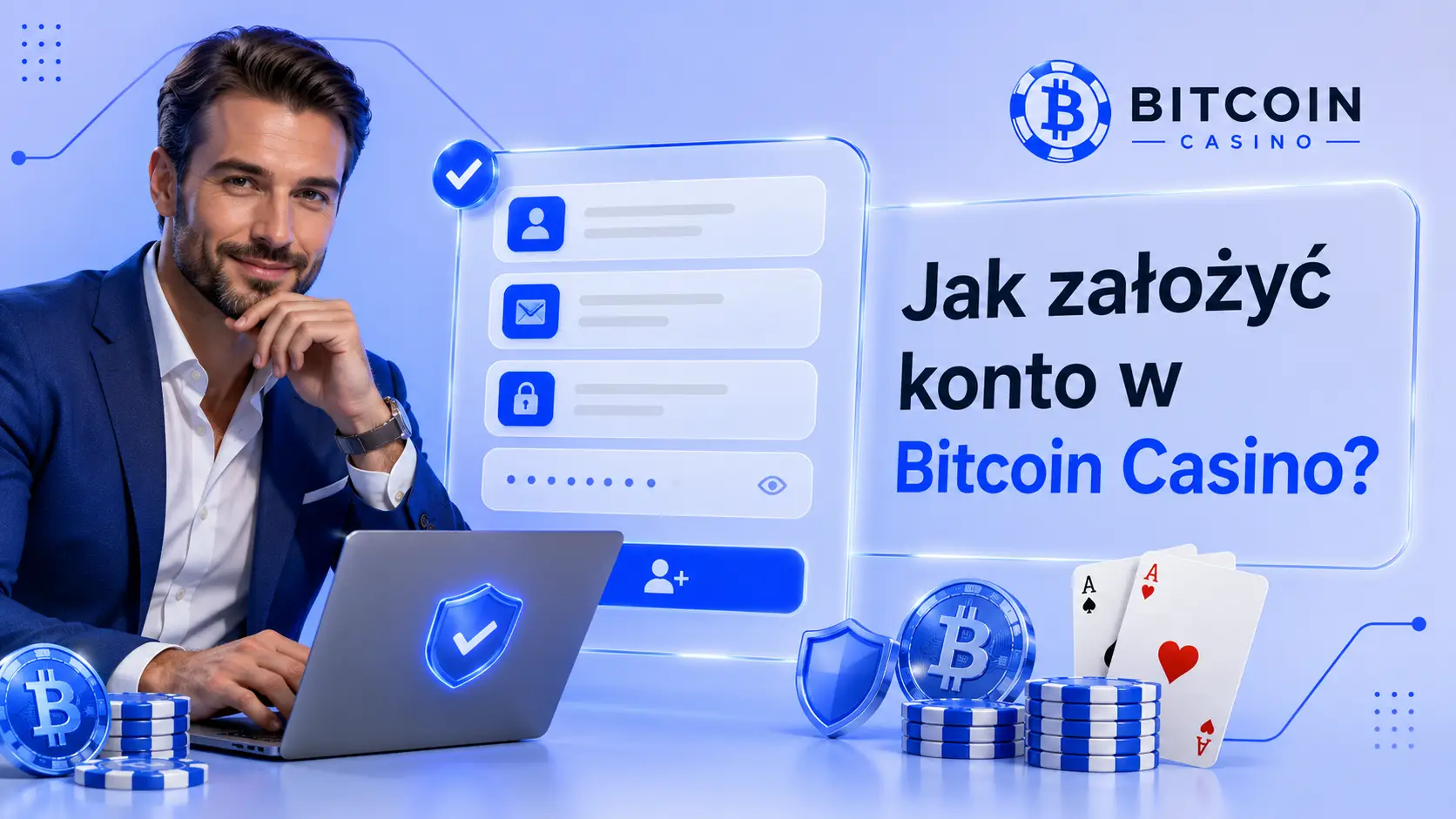 Jak założyć konto w Bitcoin Casino?